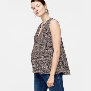 Hatch J Crew Lightweight Printed Blouse